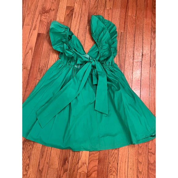 Women's Peach Love Green Shamrock Dress sz Large NWT - Picture 2 of 7